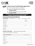 eLock technical support form thumbnail image